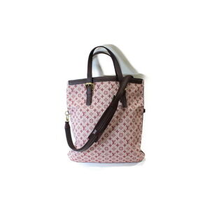 LOUIS VUITTON Franoise Monogram Pink Canvas Leather Bag
